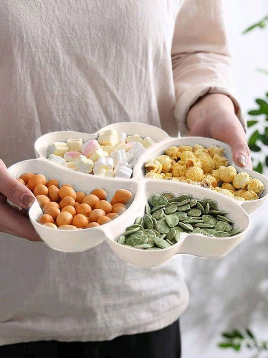 Food Snacks Candy - 1pc Appetizer Serving Platter, Unbreakable Chip