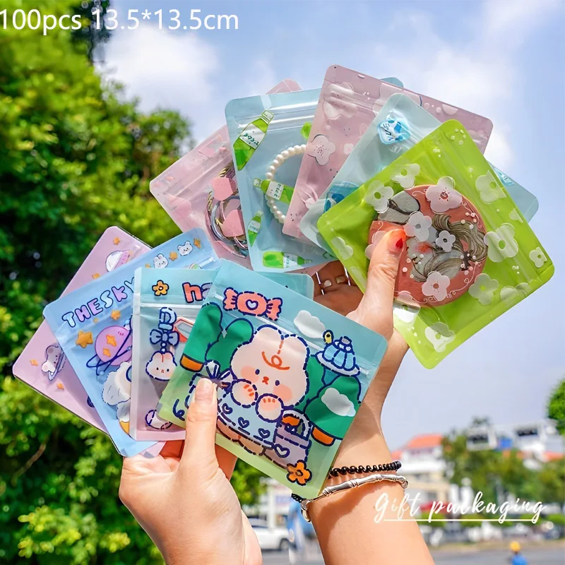 Food Snacks Packets - 100pcs Candy Food Cookies Storage Bags