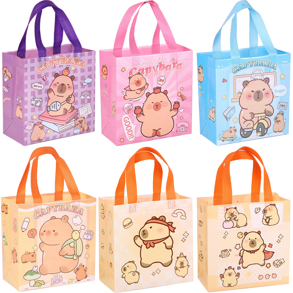 Food Snacks Candy - 10Pcs New Capybara Gift Bag Candy