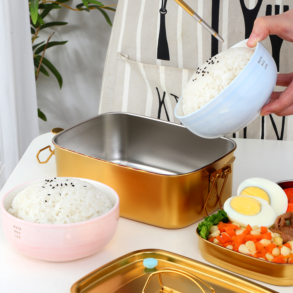 1.5L 304 Stainless Steel Lunch - Food Snacks To Buy ulasan dan harga