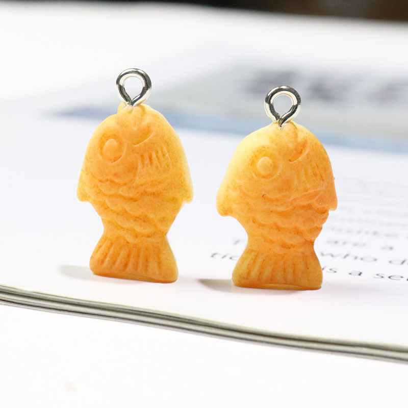 10pcs Kawaii Taiyaki Fish Char - Food Snacks To Make ulasan dan harga