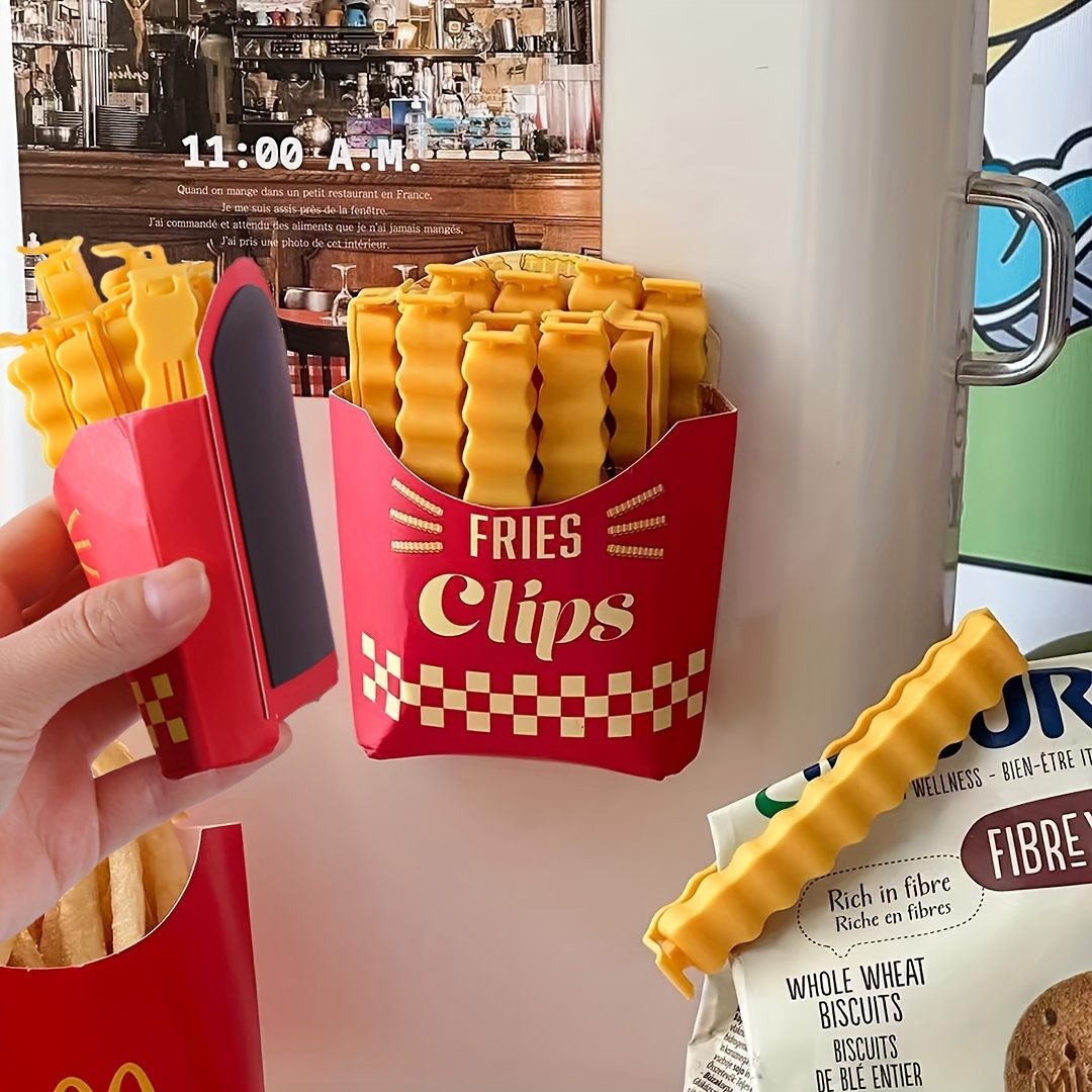 Creative French Fry Sealing Cl - Food Snacks Packets ulasan dan harga