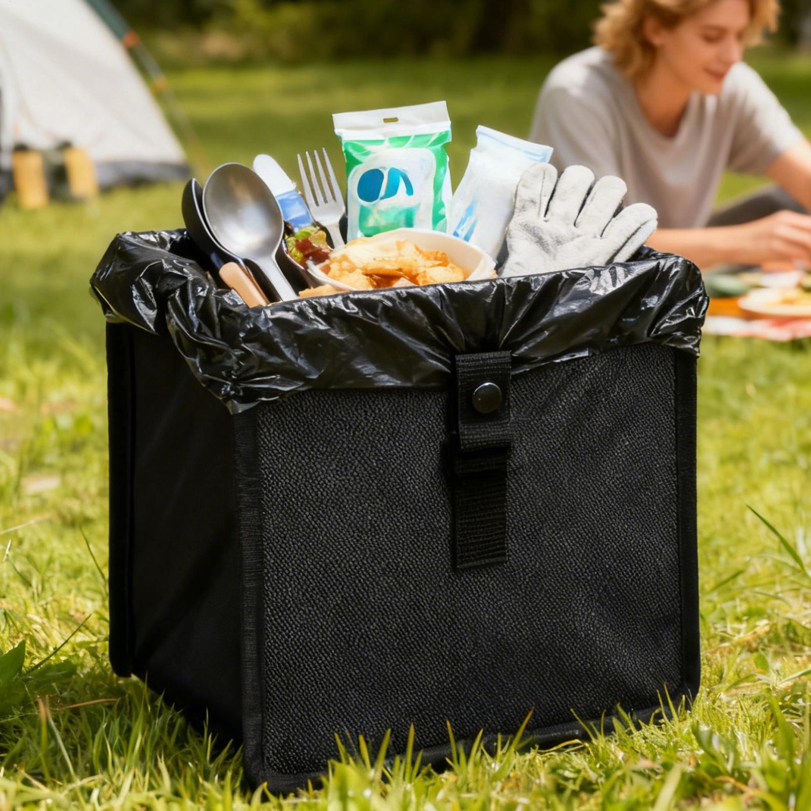 Car Trash Can Foldable Backsea - Rv Snacks & Food Zone Surat Menu ulasan dan harga