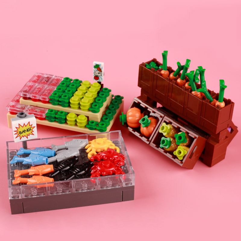 MOC City Supermarket Figures B - Food City Snacks ulasan dan harga