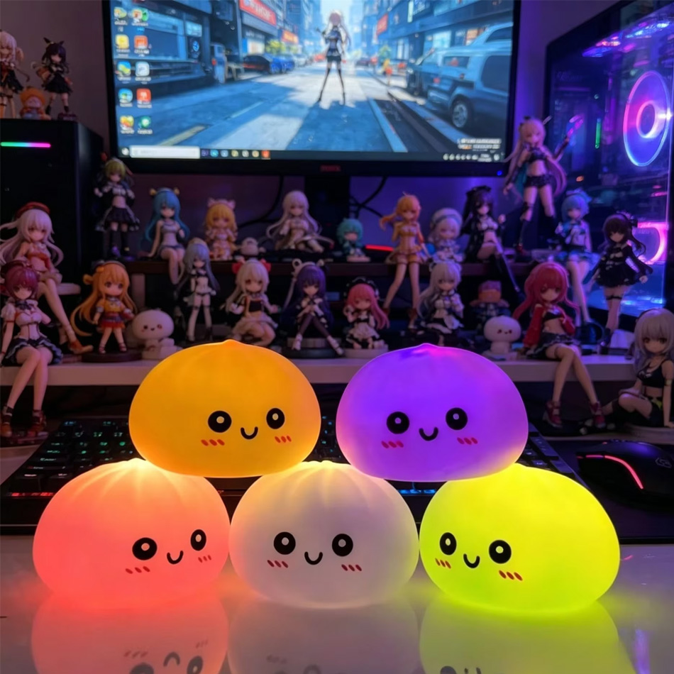 Aesthetic LED Bun: Glowing Dum - Food Grocery Snacks ulasan dan harga
