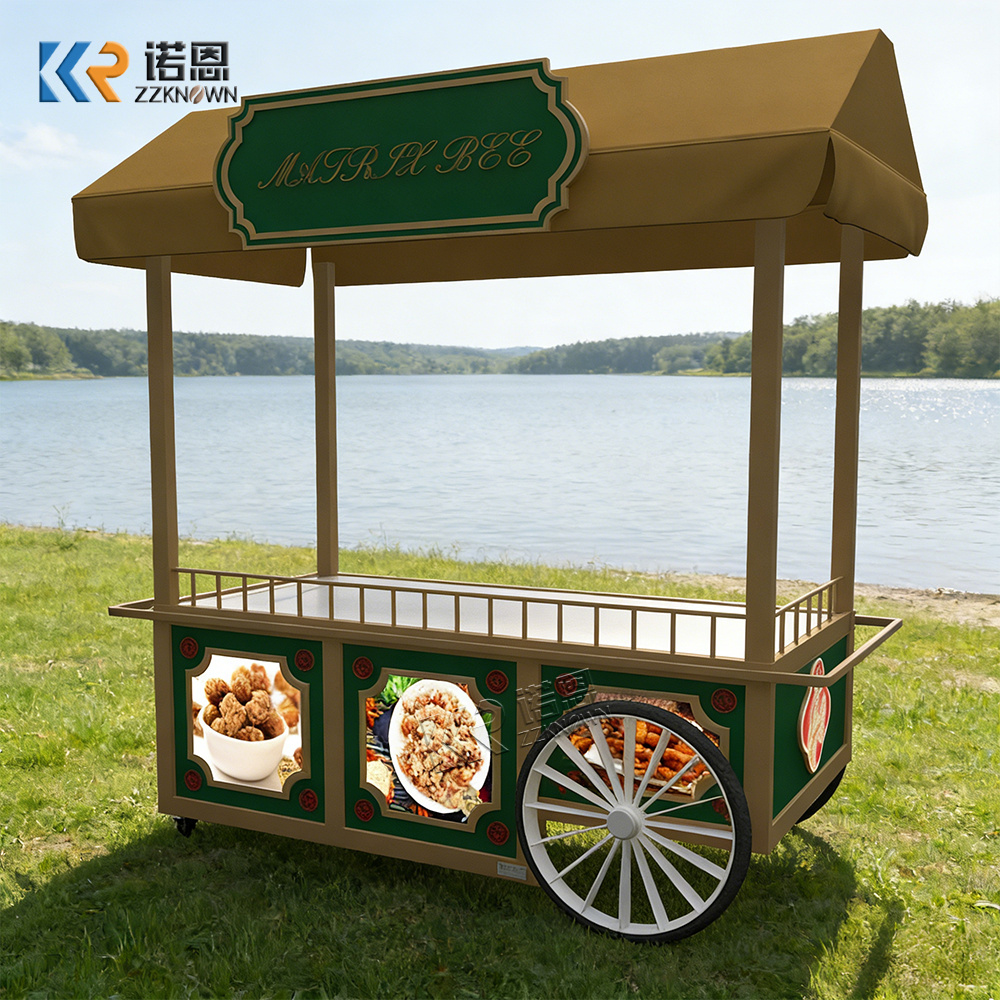 Elegant Portable Food Cart Mod - Food City Snacks ulasan dan harga