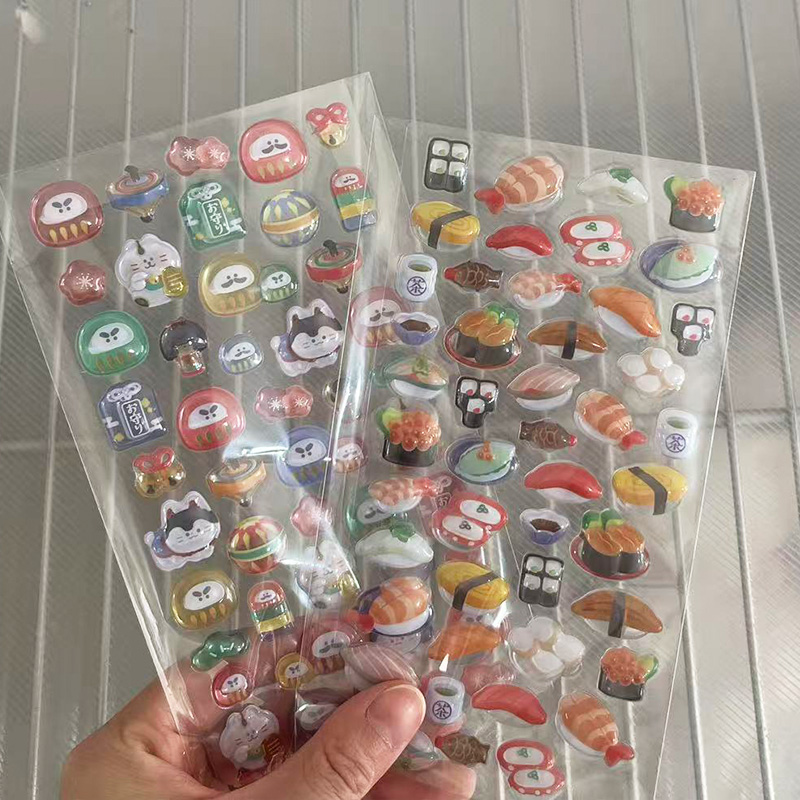 Japanese Style Sushi Sticker C - Food Grocery Snacks ulasan dan harga