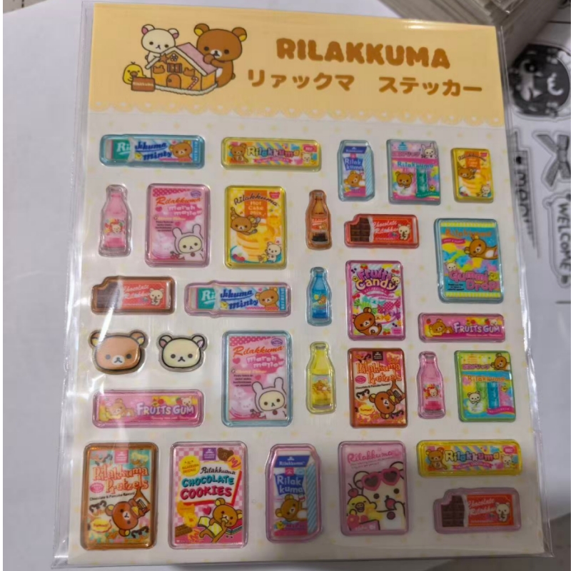 New Cartoon Rilakkuma Food Ser - Food Grocery Snacks ulasan dan harga