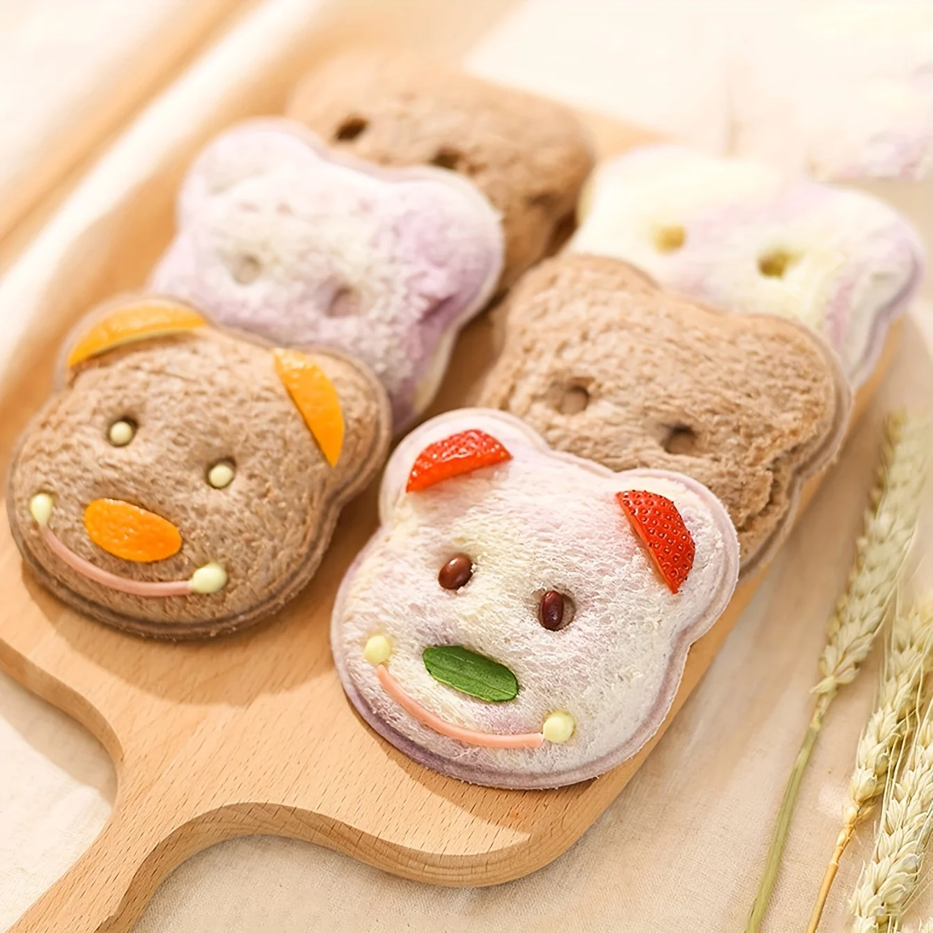 Single Cartoon Bear Shaped San - Food Snacks To Make ulasan dan harga