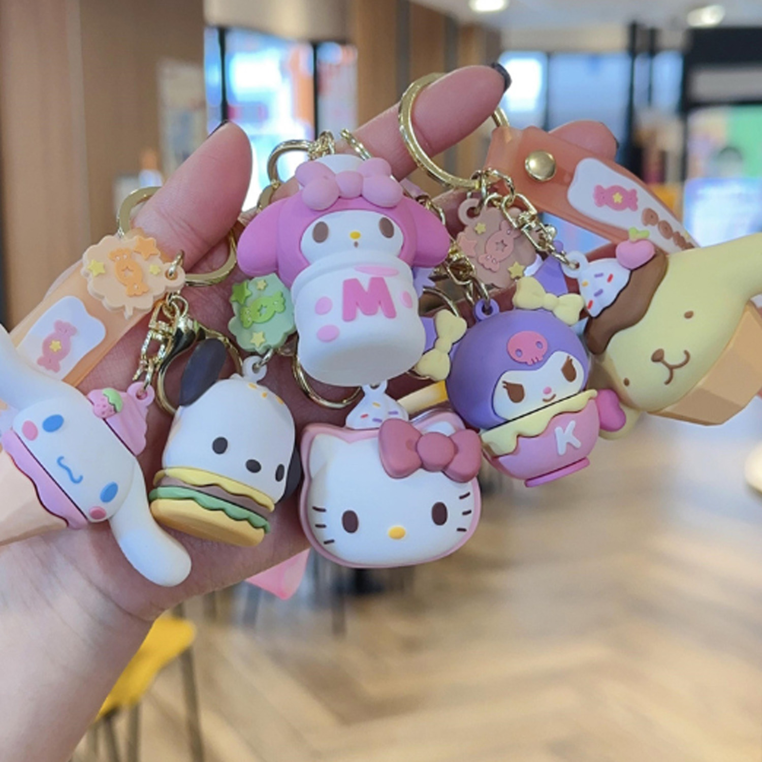 Cartoon Snack Series Cute Keyc - Food Grocery Snacks ulasan dan harga