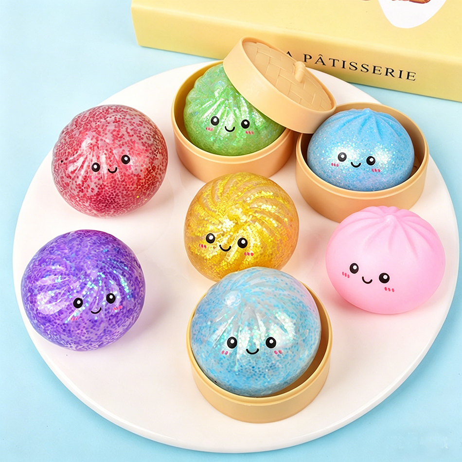 Colorful Flash Dumpling Squish - Food Grocery Snacks ulasan dan harga