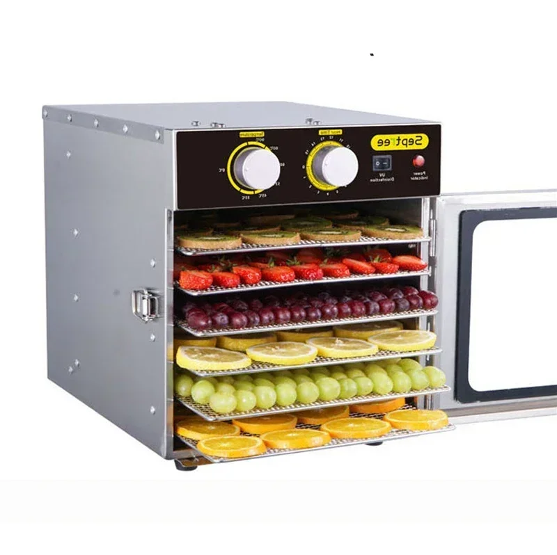 Desktop 220v 6 Layer Food Dehy - Food Dehydrator Snacks ulasan dan harga