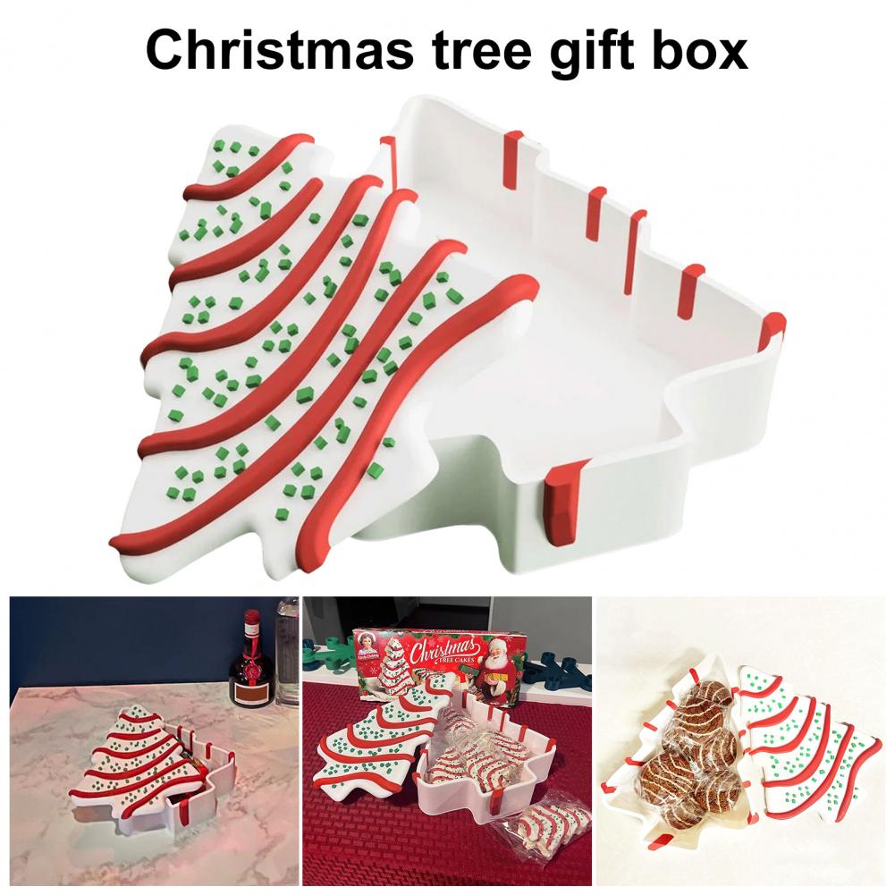 Christmas Tree Box Tree Shape  - Food Snacks Candy ulasan dan harga