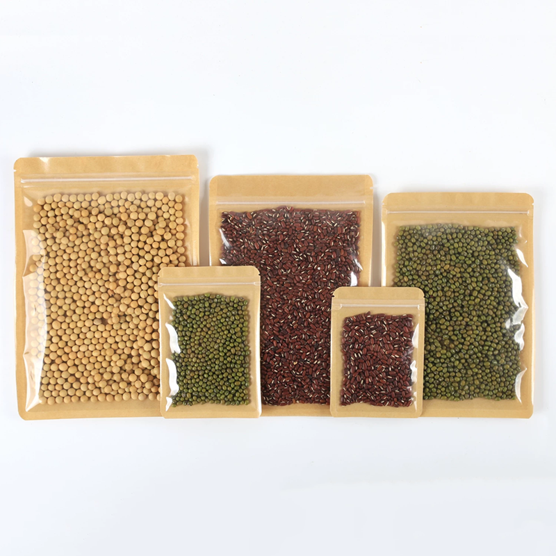 100pcs Eco-friendly Kraft Pape - Food Good Snacks ulasan dan harga