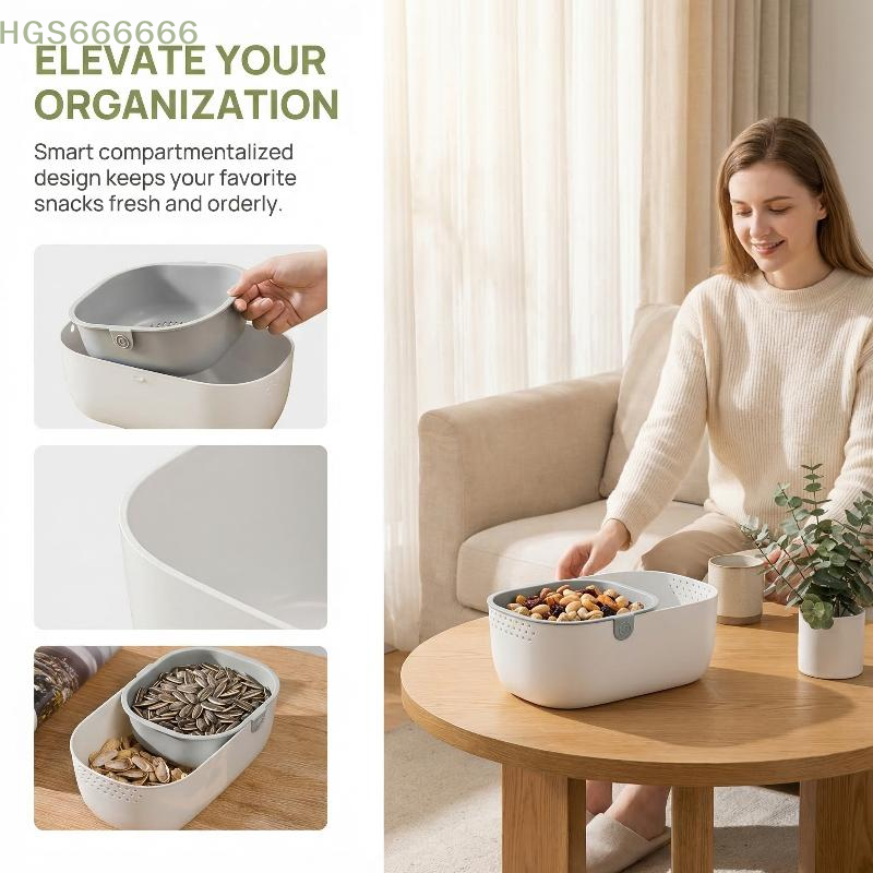 Double Layer Drain Basket Kitc - Quick Food Snacks ulasan dan harga