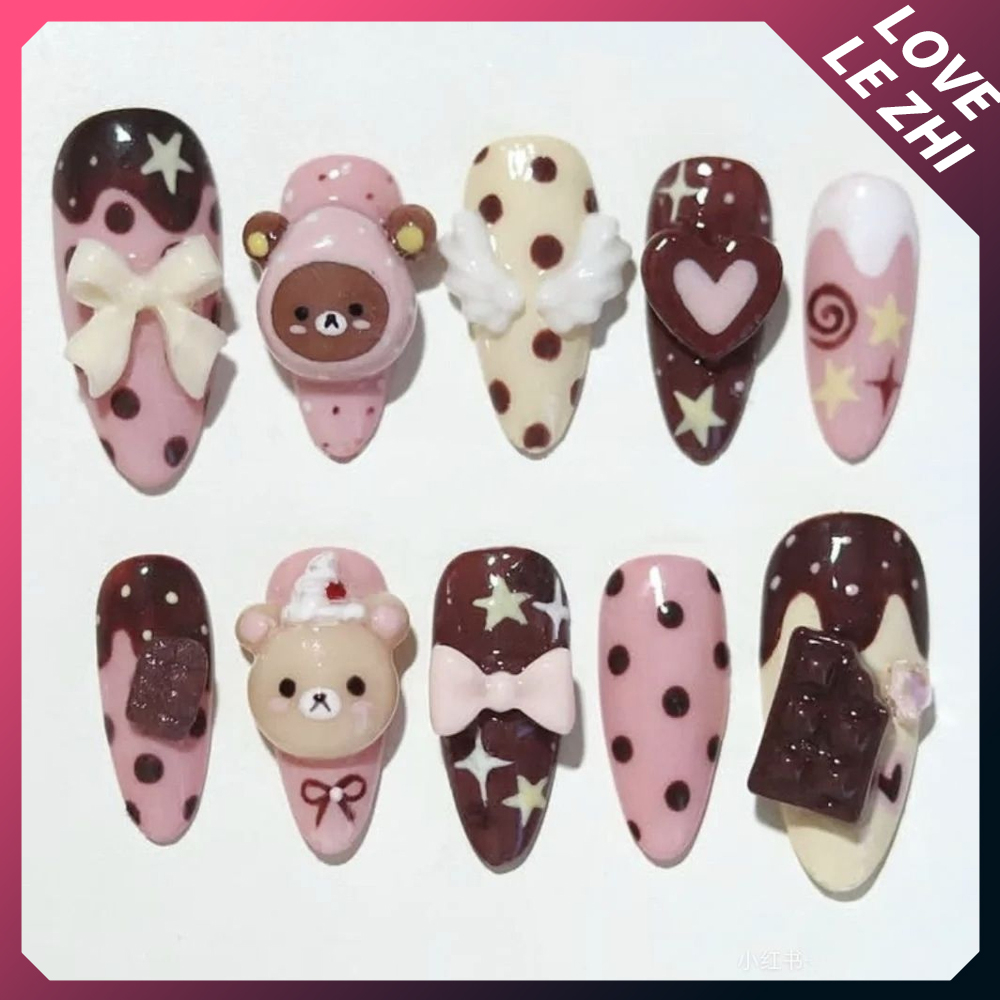 10Pcs Cartoon Kawaii Anime Ril - Food Grocery Snacks ulasan dan harga
