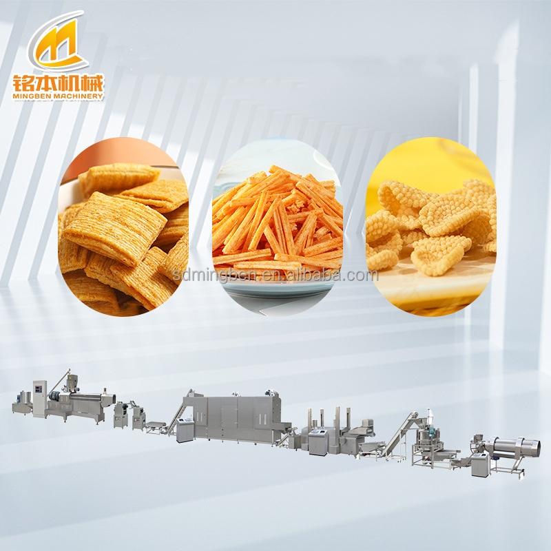 Extruded Automatic Fried 3d Pe - Food Snacks To Make ulasan dan harga