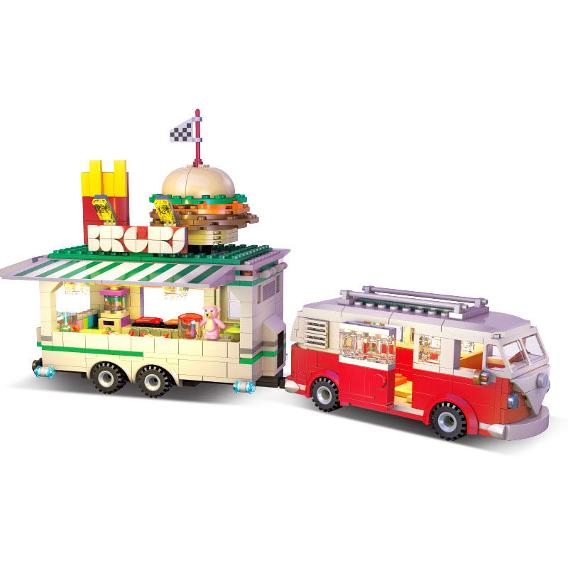 Creative City Street View Buil - Food City Snacks ulasan dan harga