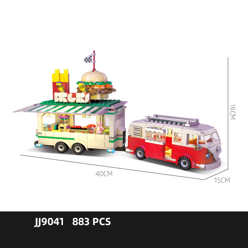 Creative City Street View Buil - Food City Snacks ulasan dan harga