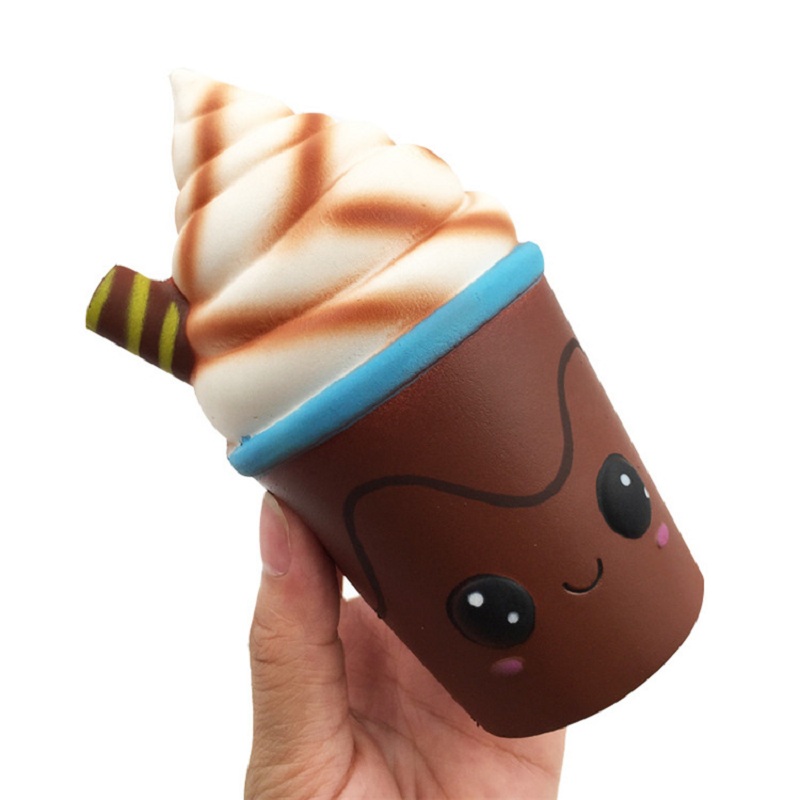 Jumbo Chocolate Ice Cream Squi - Food Grocery Snacks ulasan dan harga