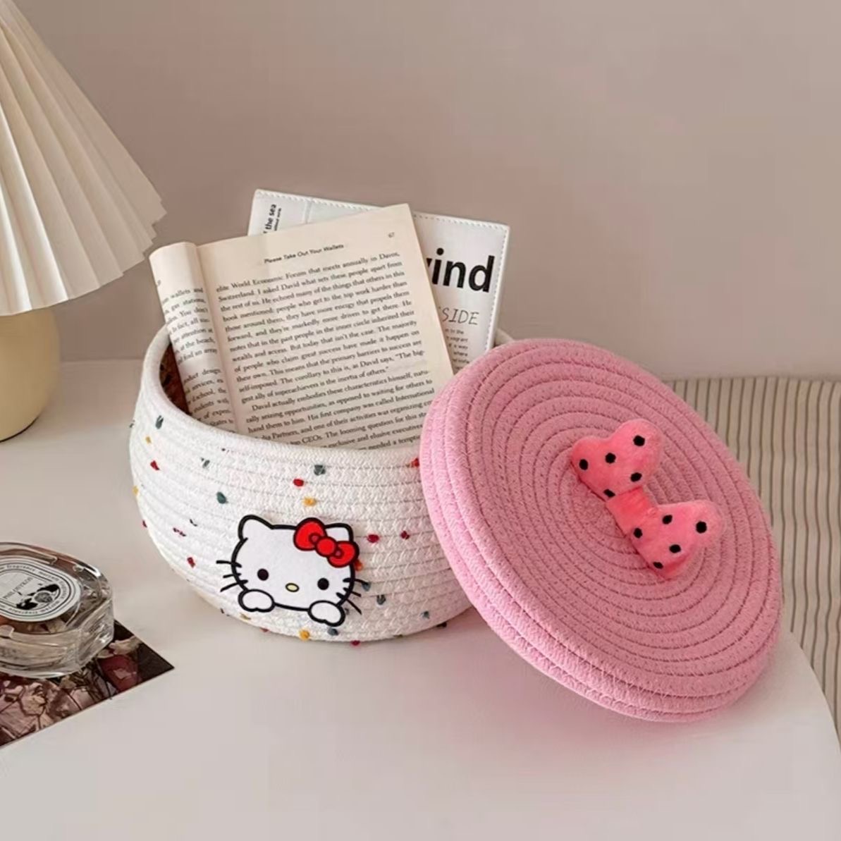 Cute Hello Kitty Cotton Hand-w - Food Grocery Snacks ulasan dan harga