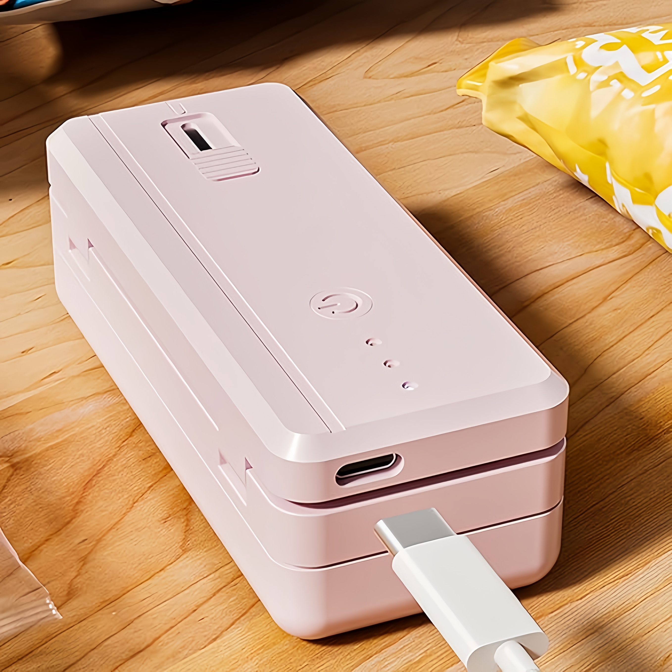 1300mAh USB Rechargeable Porta - Quick Food Snacks ulasan dan harga