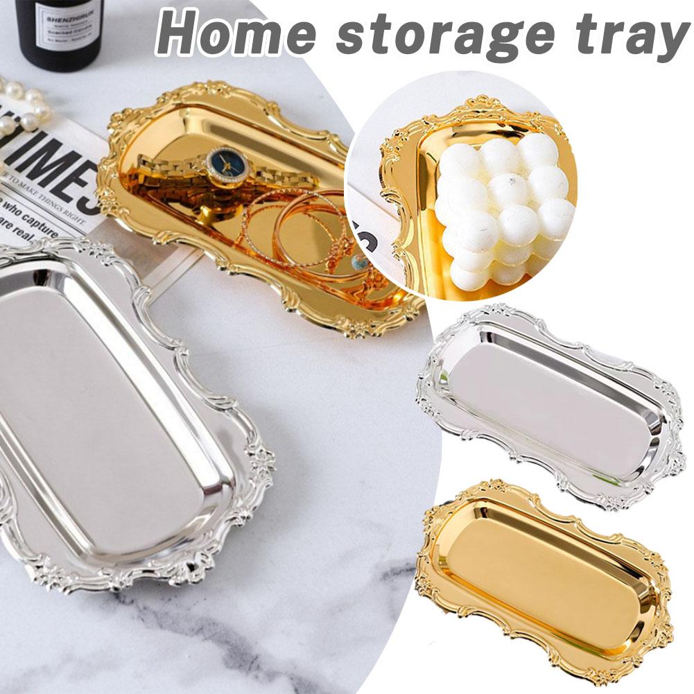 Vintage Embossed Silver Tray,  - Food Platter Snacks ulasan dan harga