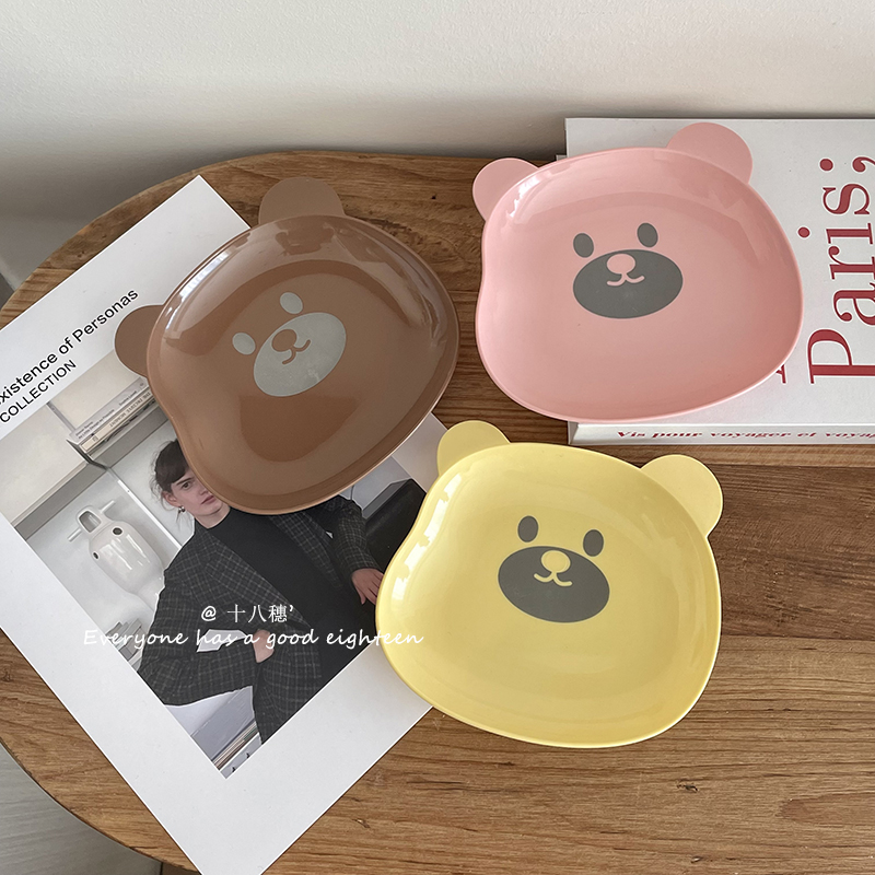 Lovely Bear Food Storage Tray  - Food Snacks Candy ulasan dan harga