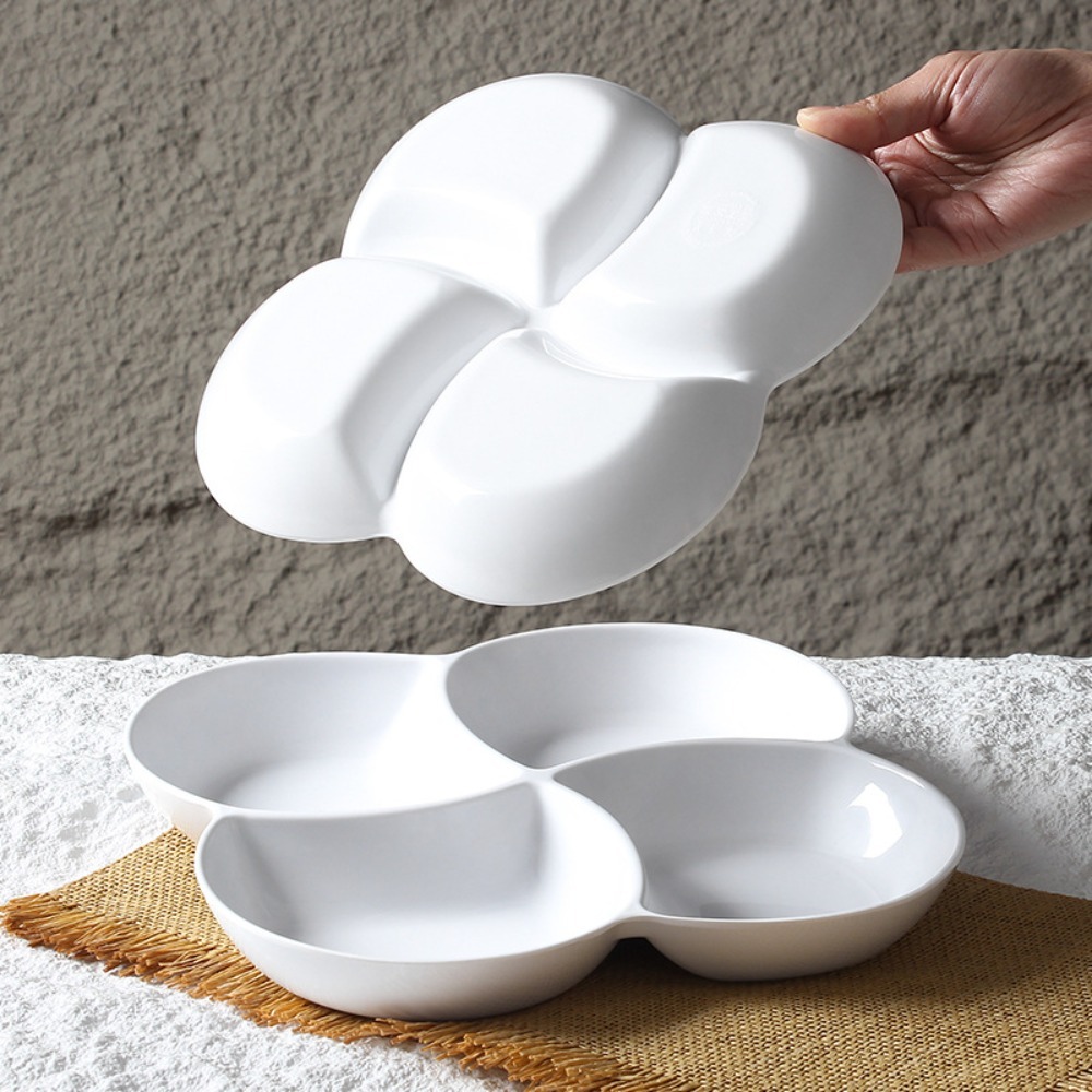 Melamine Food Serving Tray Div - Food Platter Snacks ulasan dan harga