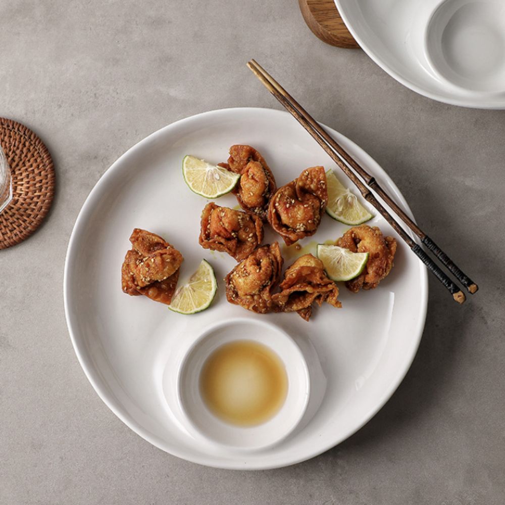 Melamine Food Serving Tray Div - Food Platter Snacks ulasan dan harga