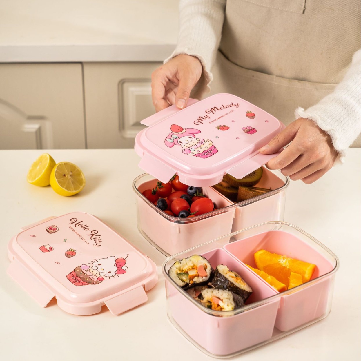 Sanrio Hello Kitty Bento Lunch - Food Good Snacks ulasan dan harga