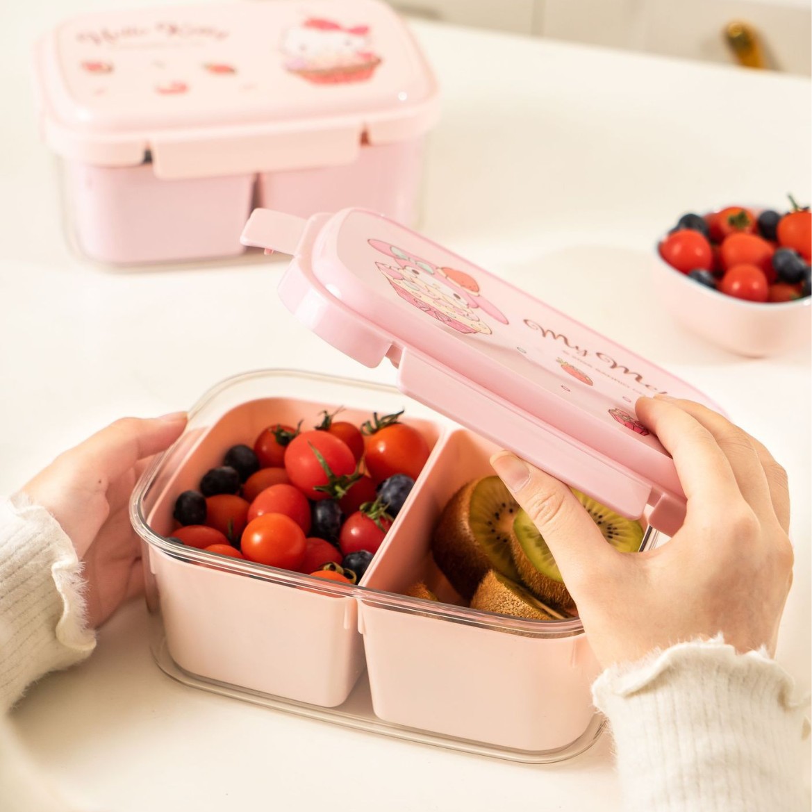 Sanrio Hello Kitty Bento Lunch - Food Good Snacks ulasan dan harga