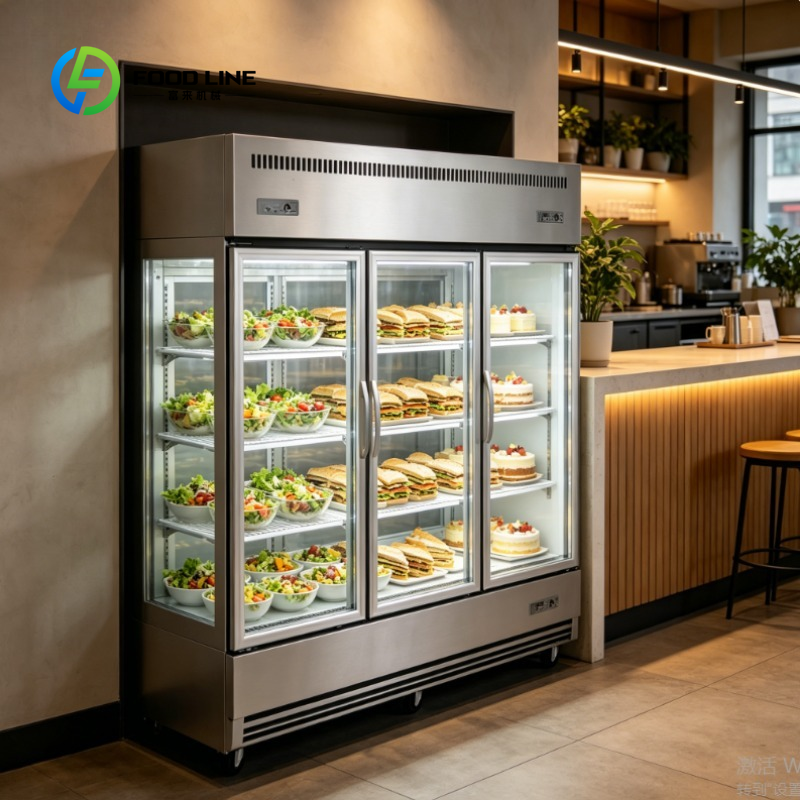 customize  Refrigerator Displa - Quick Food Snacks ulasan dan harga