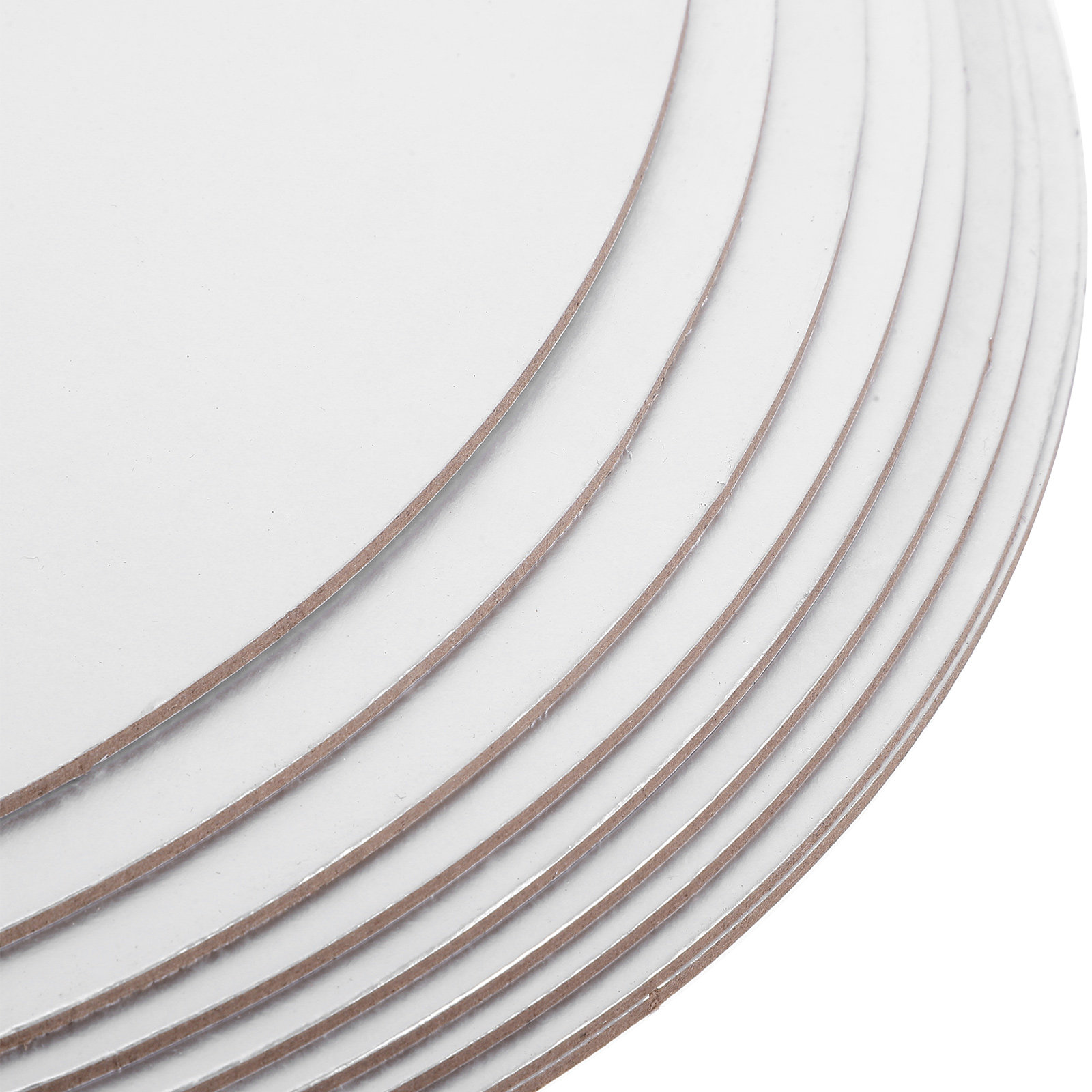 10Pcs Paper Cake Boards Round  - Food Snacks Candy ulasan dan harga