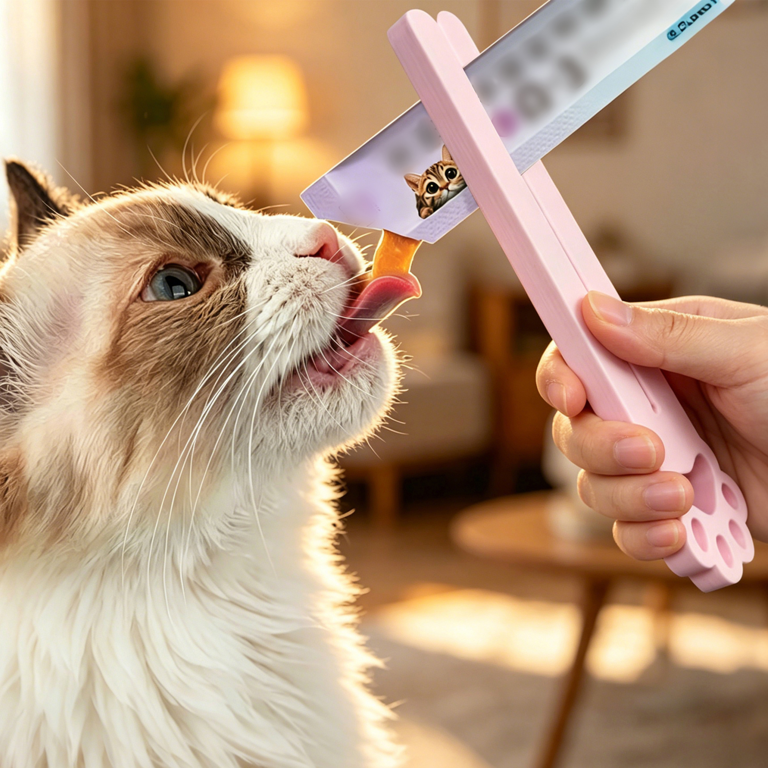 Cat Paw Cat Strip Squeezer Zer - Zero Food Snacks ulasan dan harga